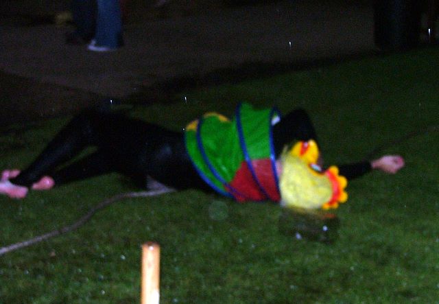 No chickens were harmed in Extreme Stumpy 2007...
