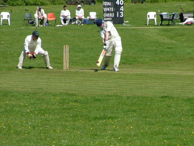 There could have been pictures of other batsmen but unfortunately not very many stayed at the crease for long enough.