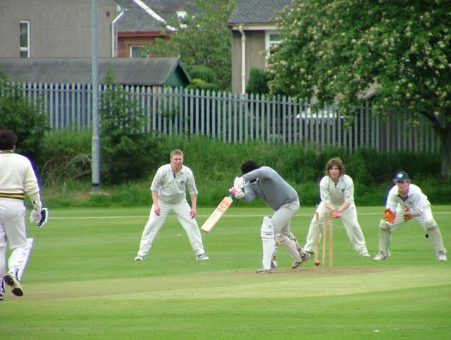 If any of you ever played the \"Test Match\" board game then you will be very familiar with Ross\'s stance.