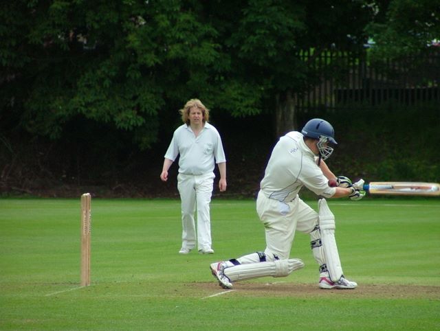 What is Austin doing fielding for the 2nd XI's opposition? I thought he was in Prestwick.