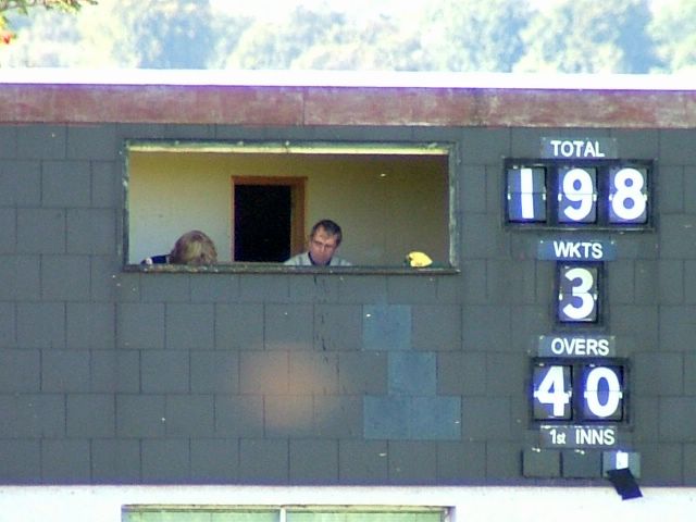 10 overs to go and Perthshire faces are looking worried. On a totally separate themeâ€¦ the one on the leftâ€¦ male or female? Place your bets please.